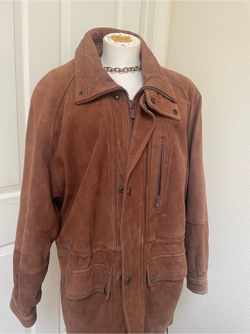 Adventure bound Brown Suede Jacket